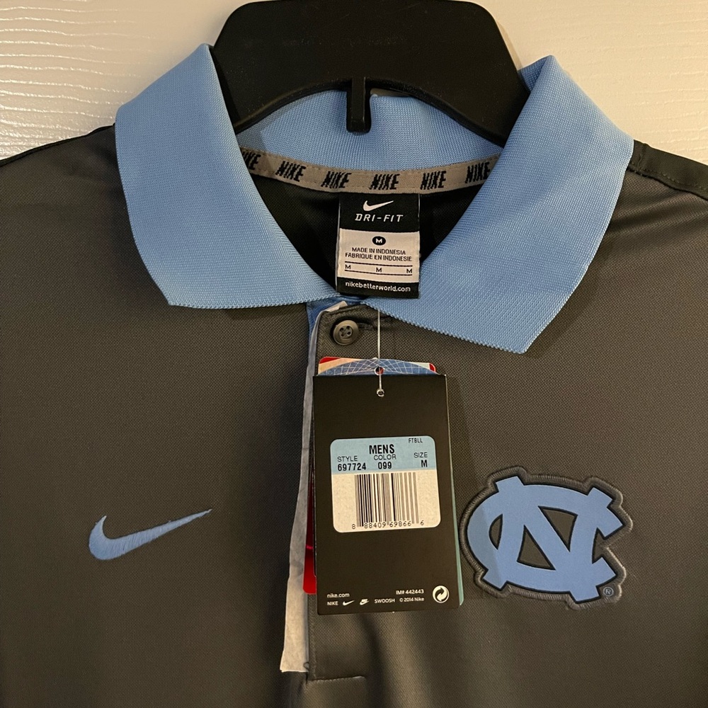 UNC Chapel Hill Nike Dry Fit Polo